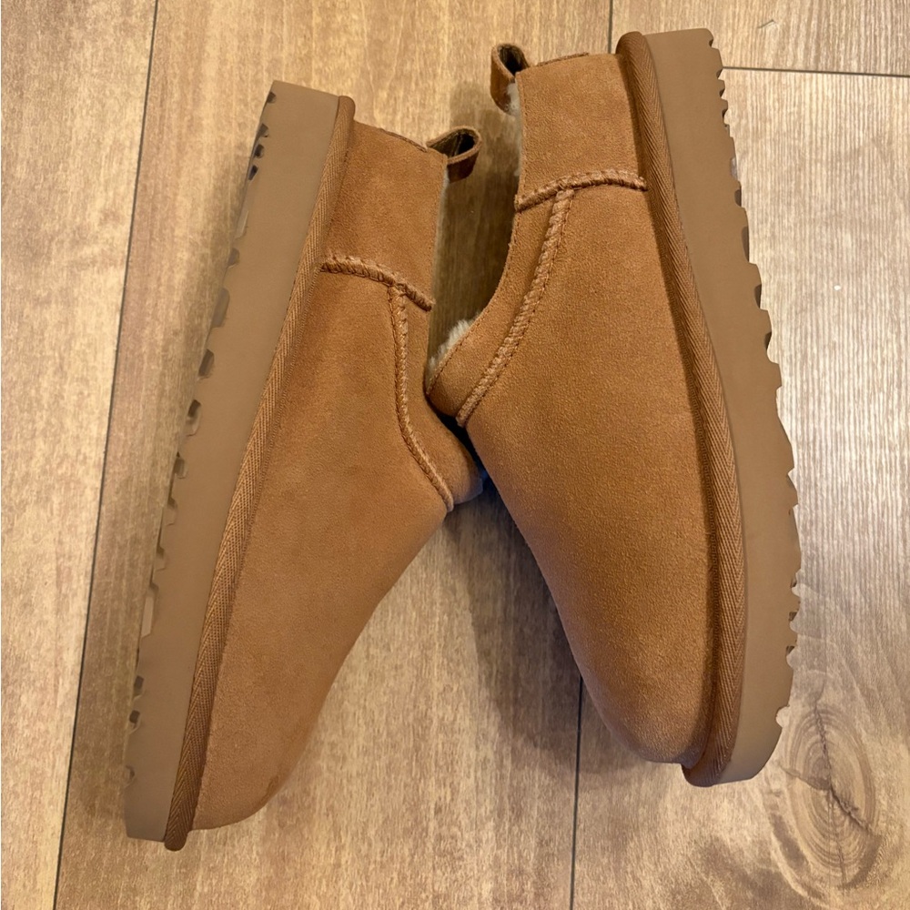 UGG Men's Brown Slip-On Loafers